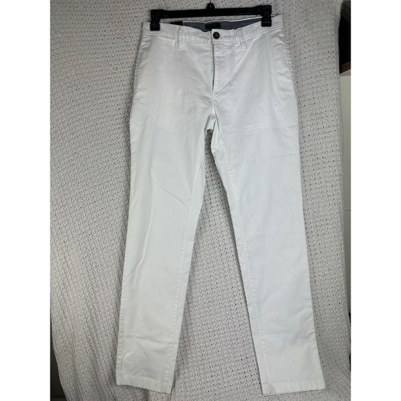 14th & Union Other - 14th & Union The Wallin Stretch Twill Trim Fit Chino Pants NWT 32x34L White